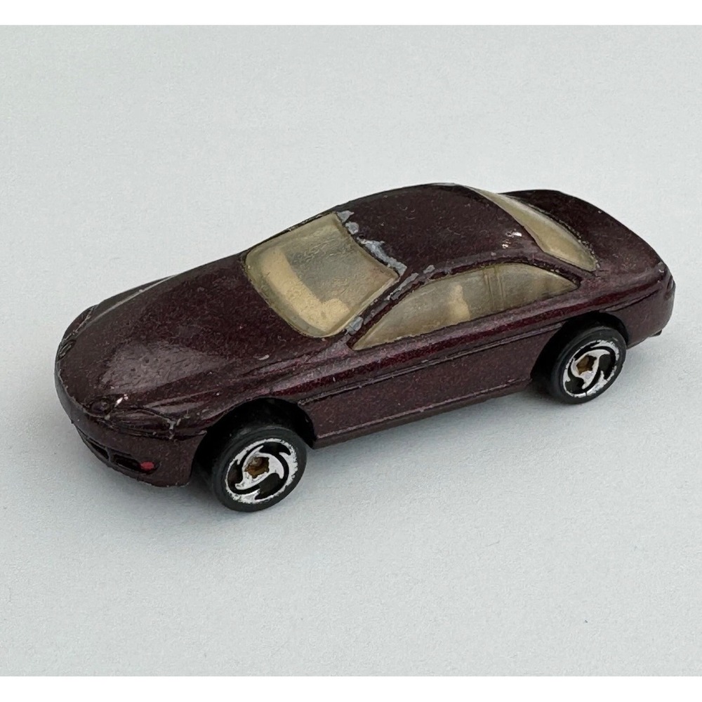 Hot Wheels 1992 Mattel Lexus SC400 Burgundy Metallic Die-cast Toy Car Malaysia